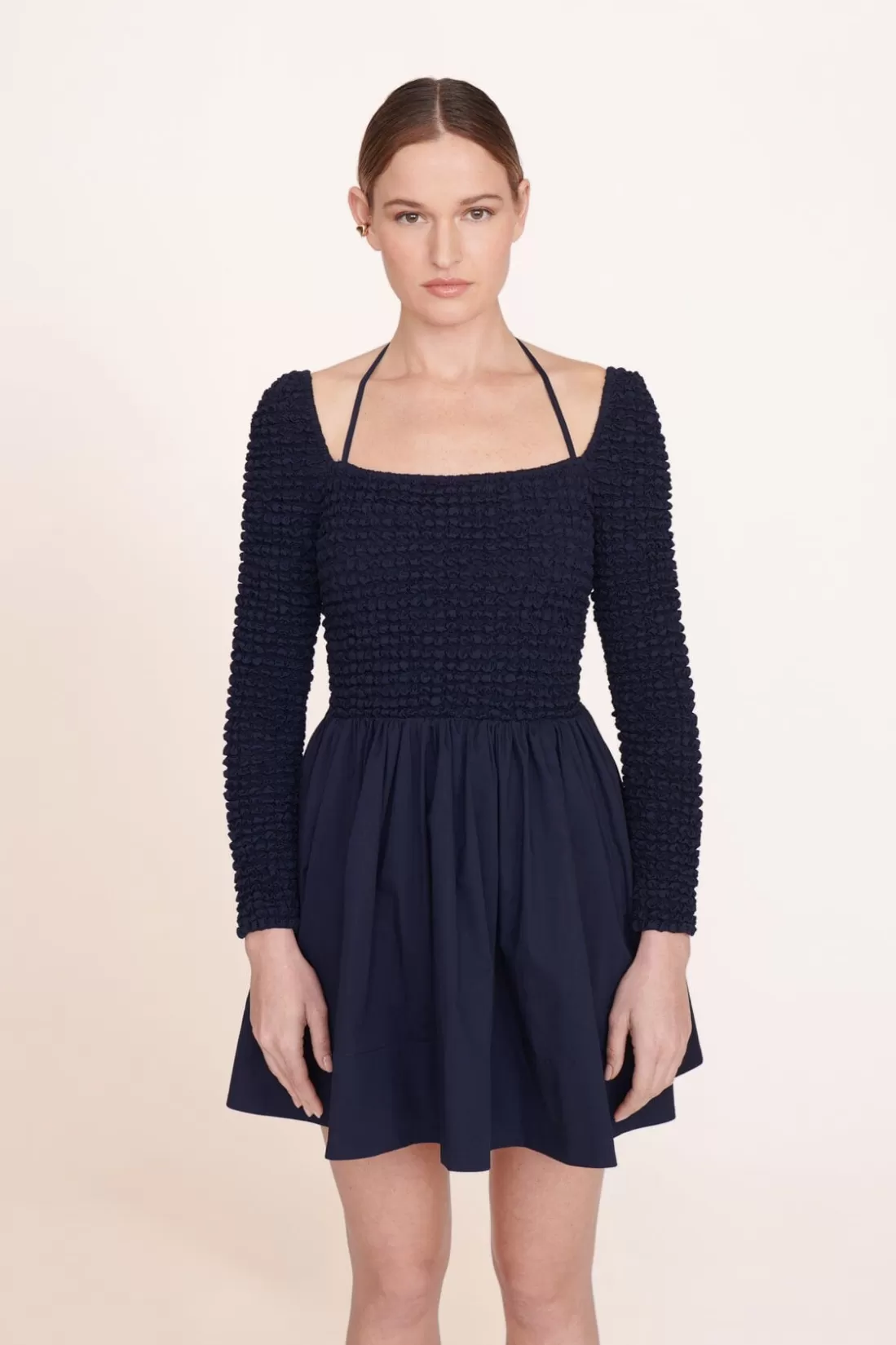 STAUD -CASSIDY DRESS - NAVY