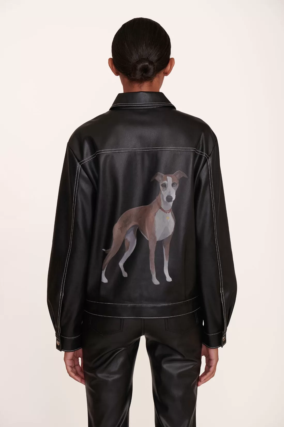 STAUD Pet Ready To Wear-CUSTOM RYAN JACKET - BLACK