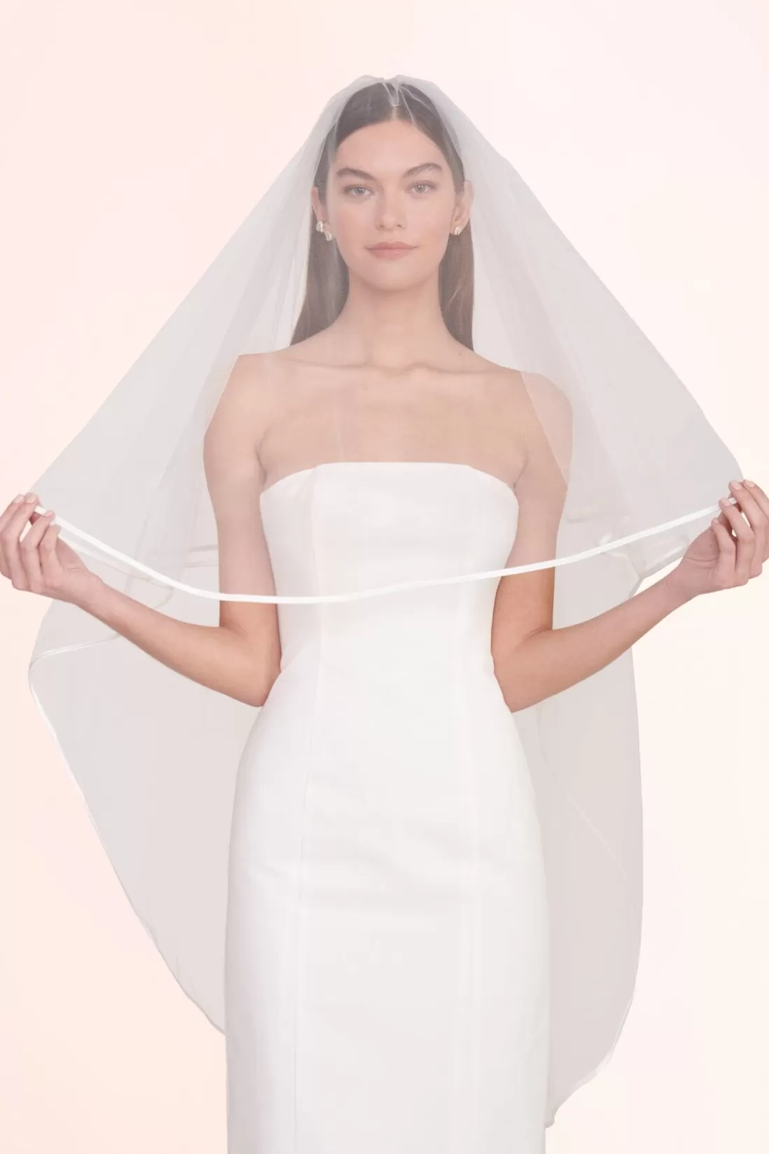 STAUD Bridal Accessories-EMBROIDERED VEIL - GAME OVER