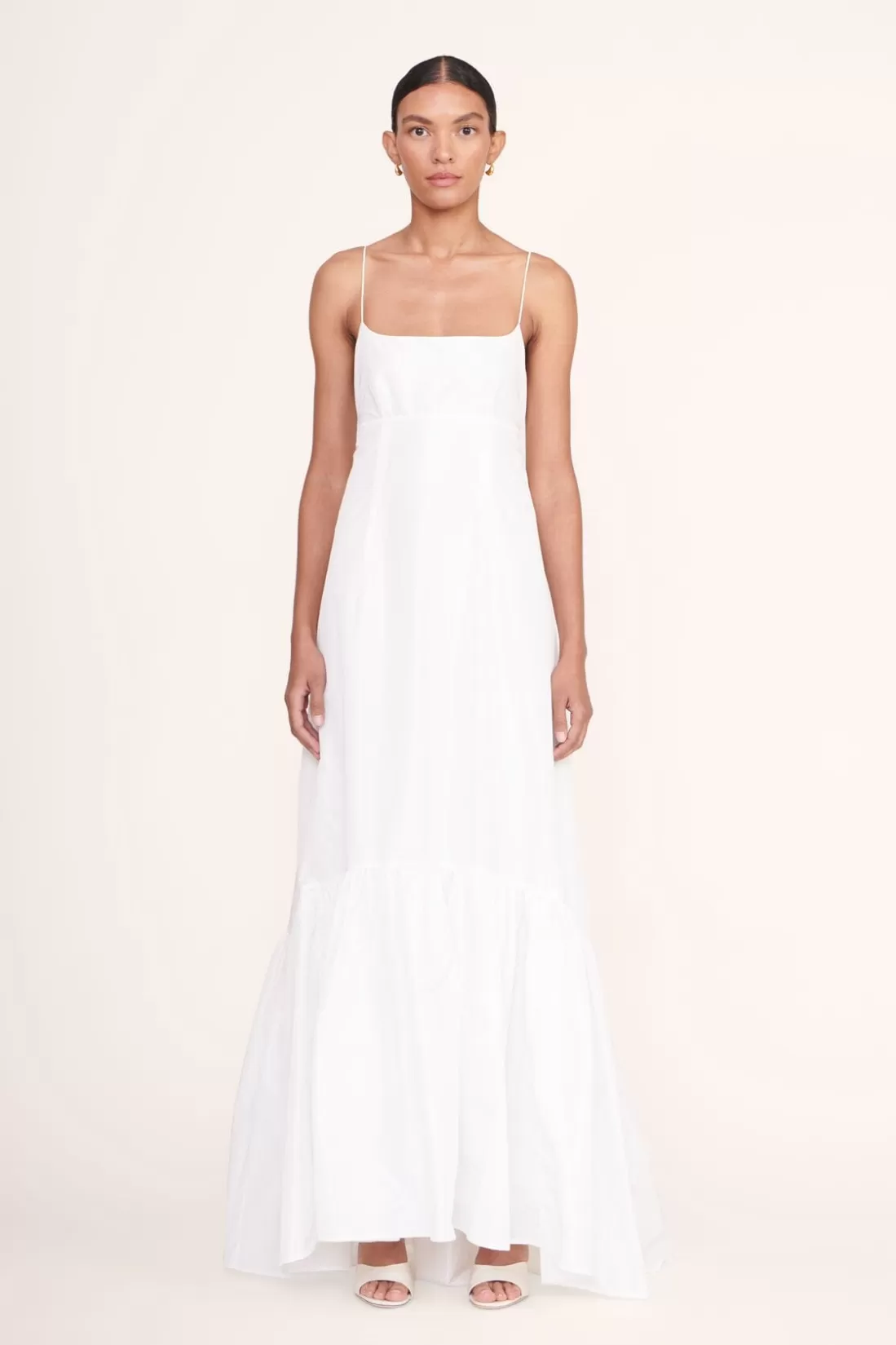 STAUD Bridal Dresses-FLORENCE DRESS - WHITE