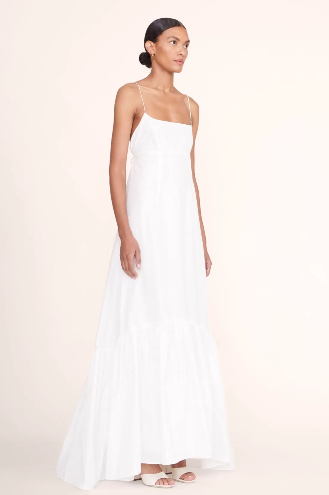 STAUD Bridal Dresses-FLORENCE DRESS - WHITE