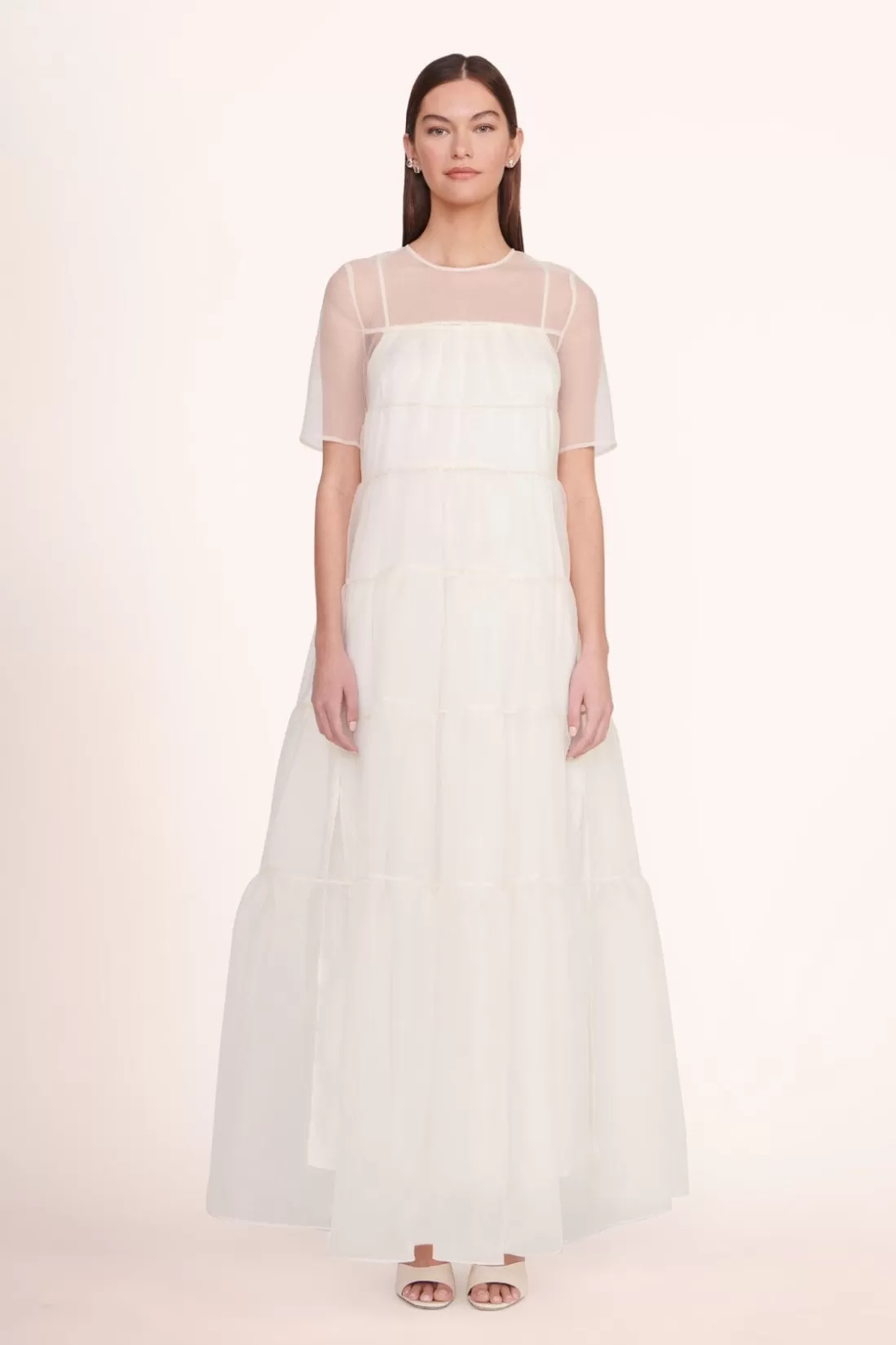 STAUD -HYACINTH DRESS - WHITE