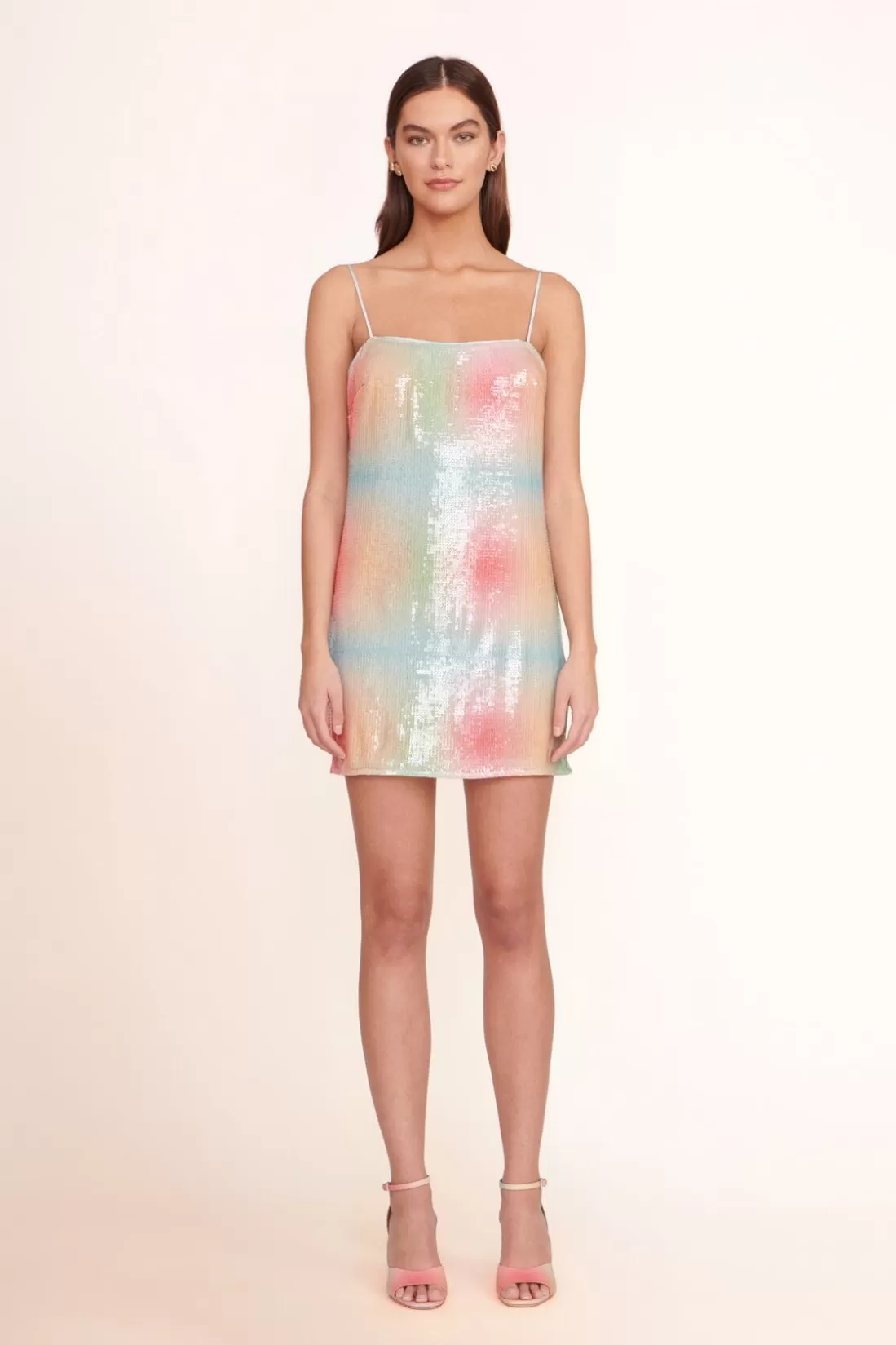 STAUD -JENNY DRESS - MULTI AURA