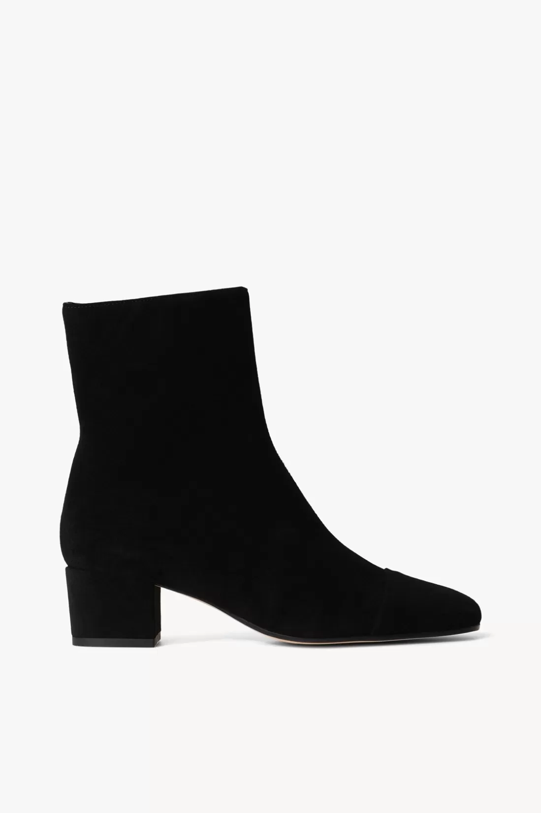 STAUD - AIMEE SHORT BOOT BLACK SUEDE