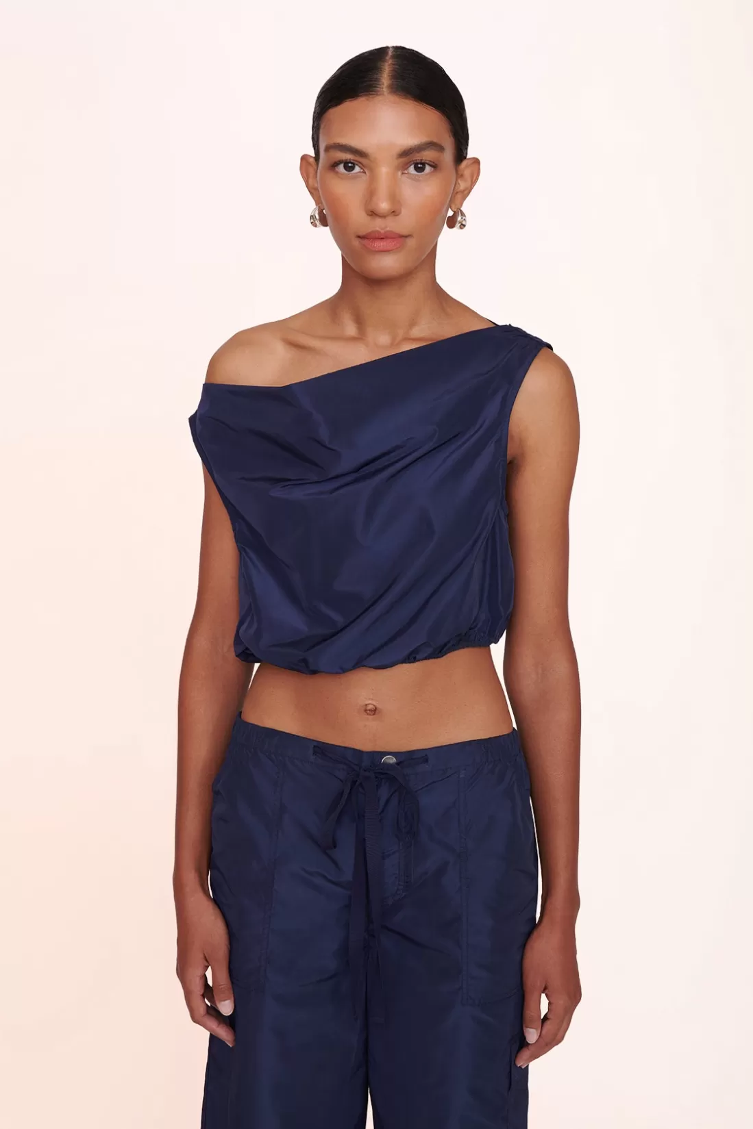 STAUD - ARIA TOP NAVY