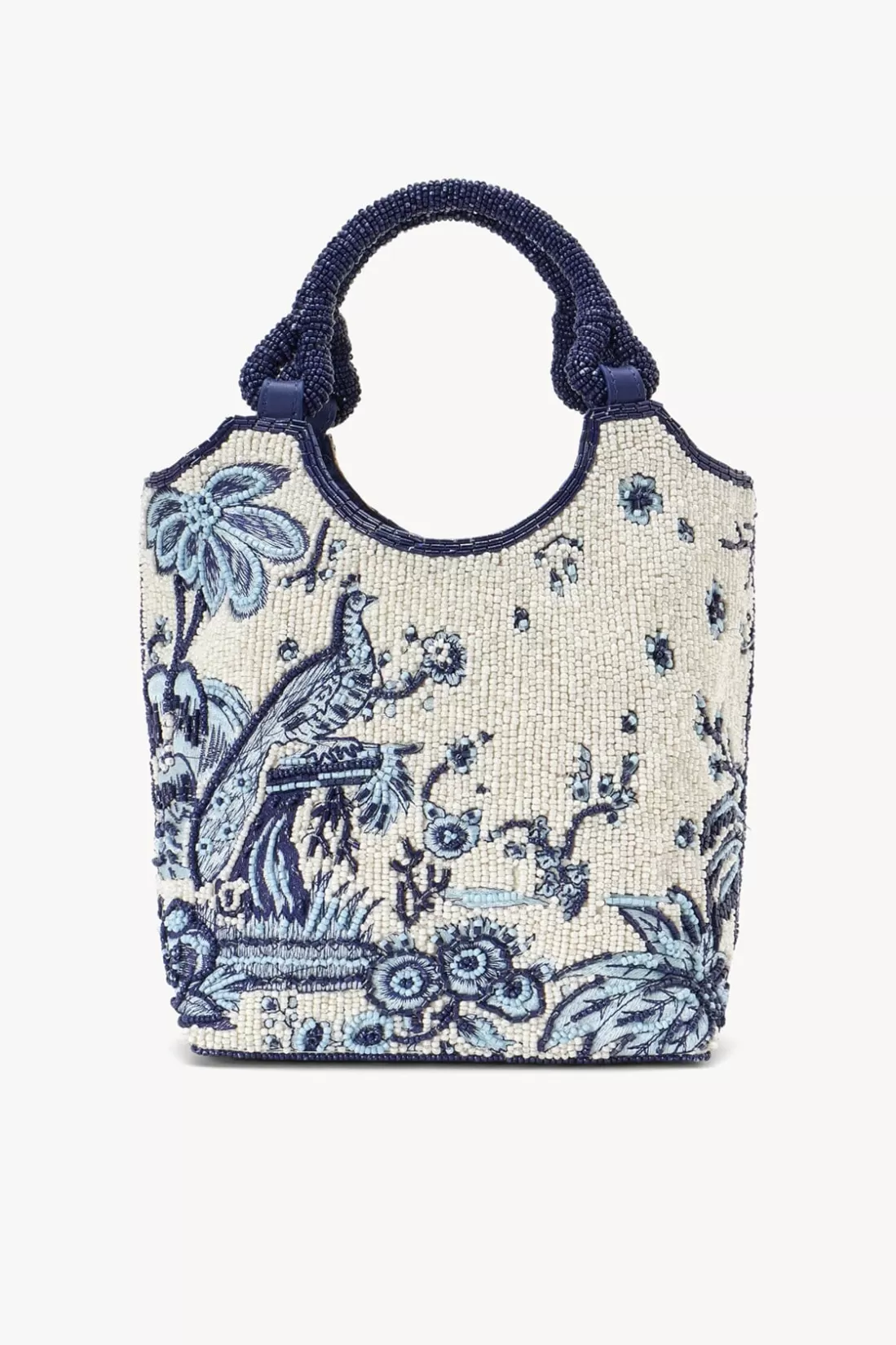 STAUD - BEADED COTE BAG TOILE DE PUP