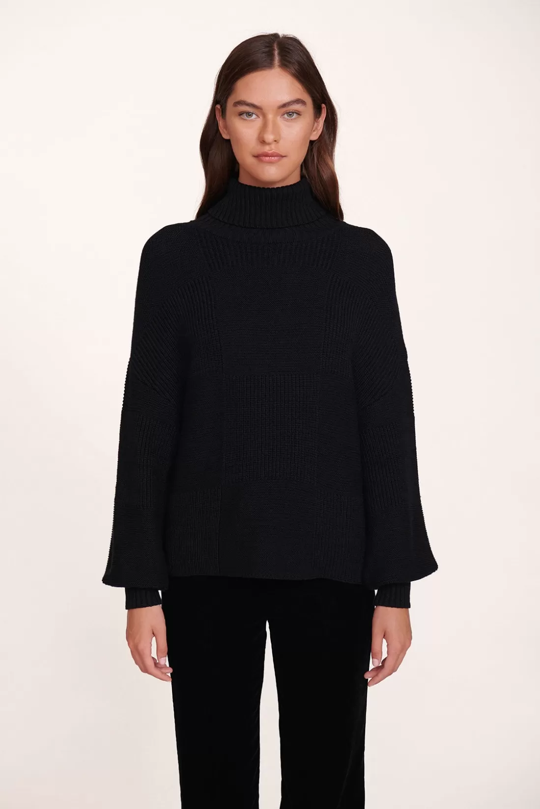 STAUD - BENNY SWEATER BLACK