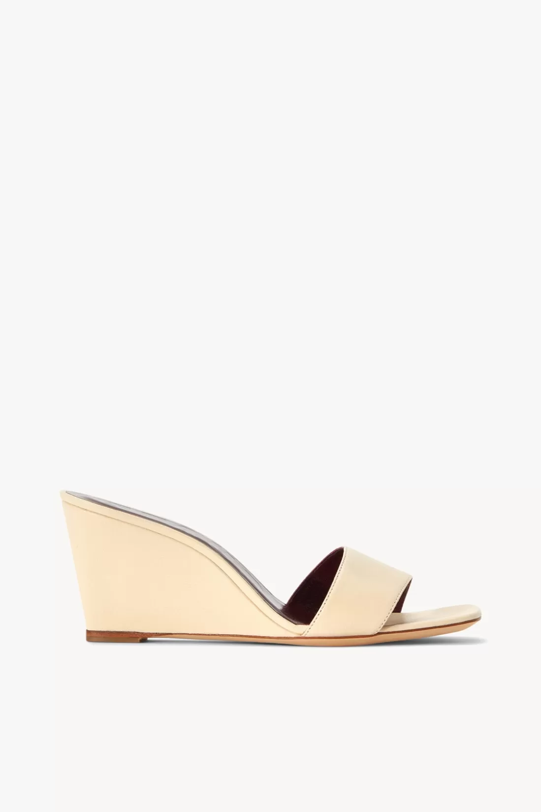 STAUD - BILLIE WEDGE CREAM