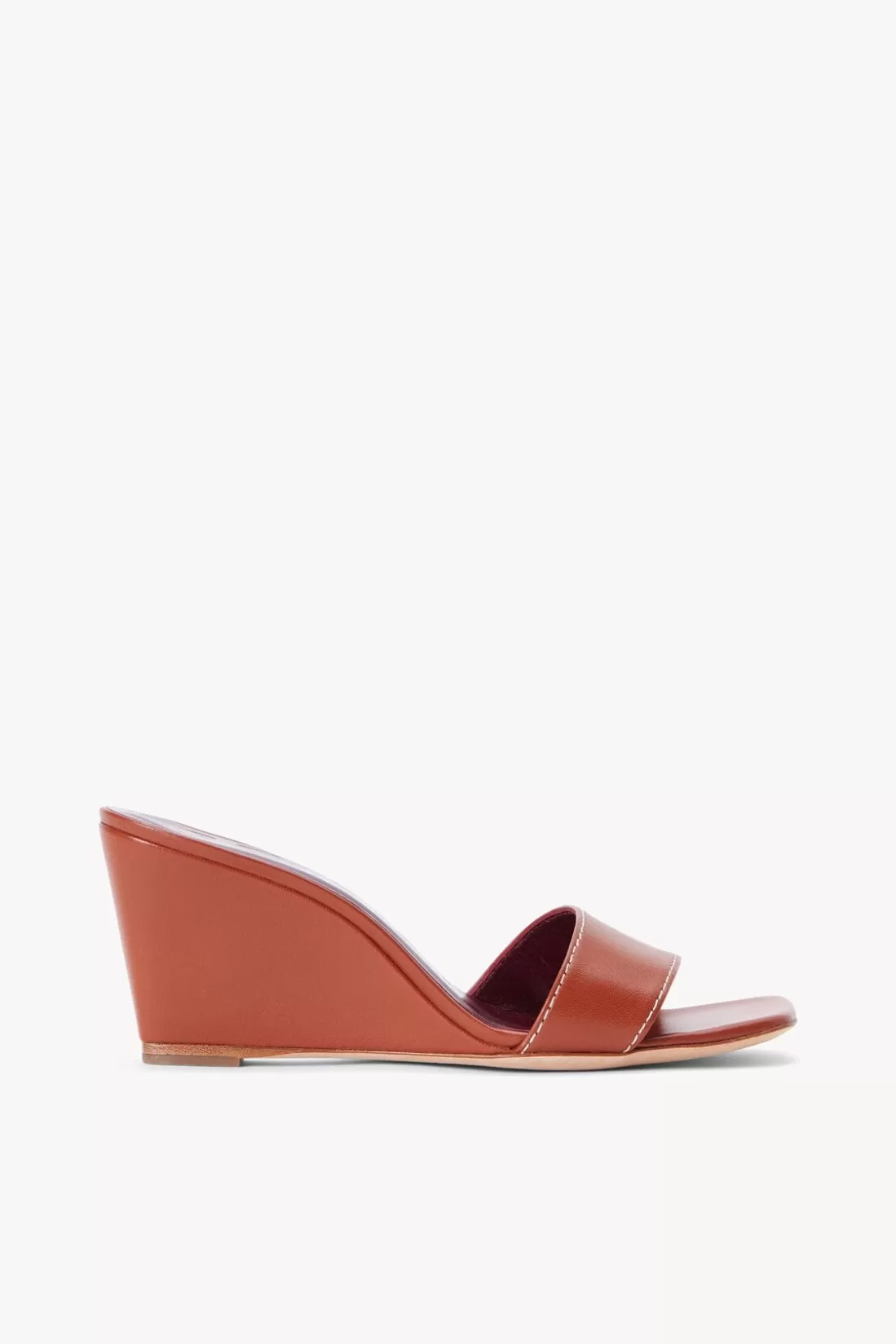 STAUD - BILLIE WEDGE TAN