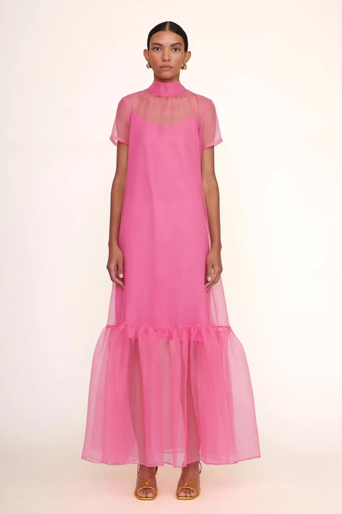 STAUD - CALLUNA DRESS BLUSH