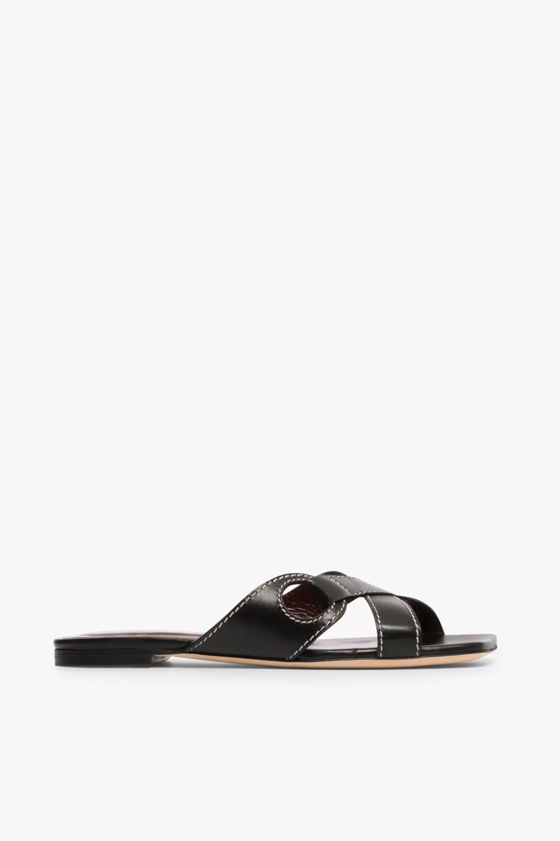 STAUD - CAMILLE SANDAL BLACK