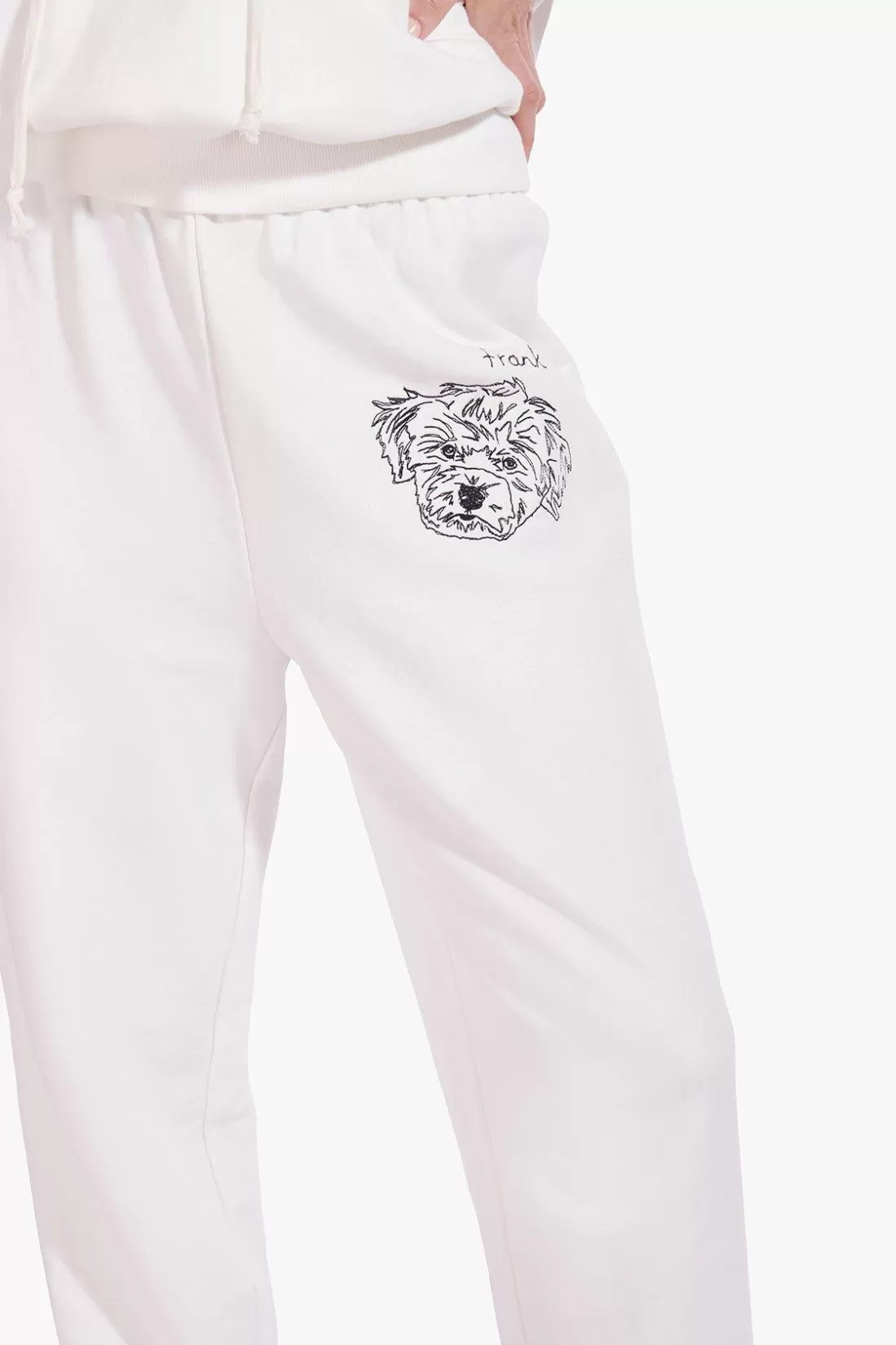 STAUD Pet Sweats & Knits- CUSTOM x C.BONZ SWEATPANT IVORY