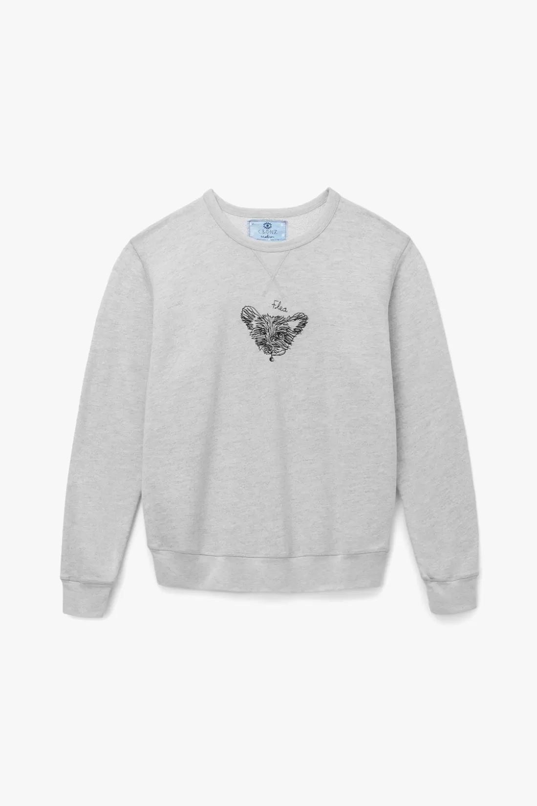 STAUD Pet Sweats & Knits- CUSTOM x C.BONZ SWEATSHIRT GREY