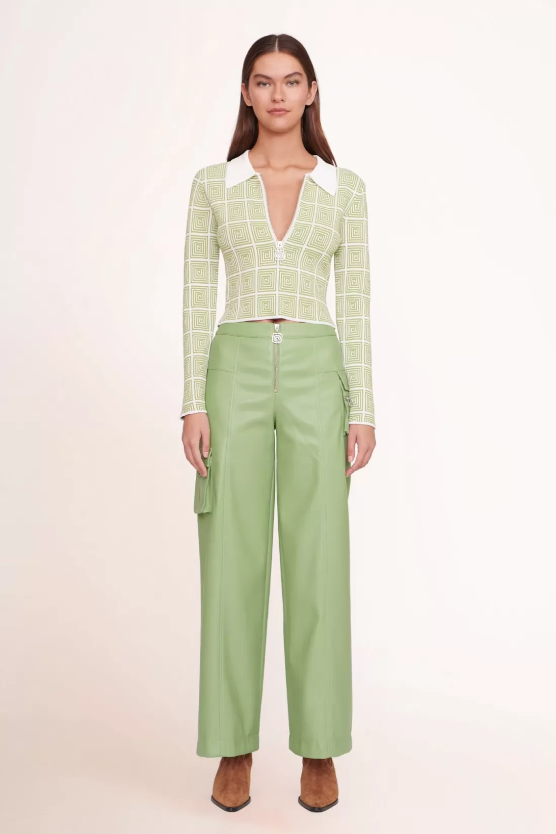 STAUD - EZRA PANT MOSS