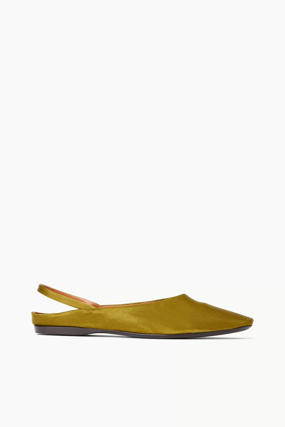 STAUD - JANINE MULE SATIN OLIVE