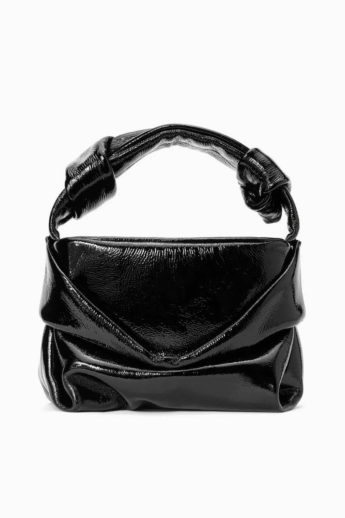 STAUD - KISS BAG PATENT BLACK