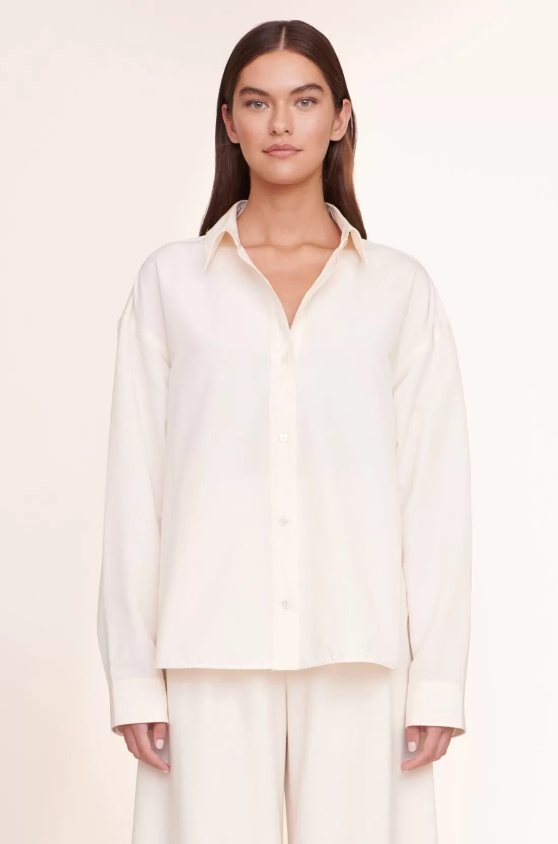 STAUD - LEONORA TOP IVORY