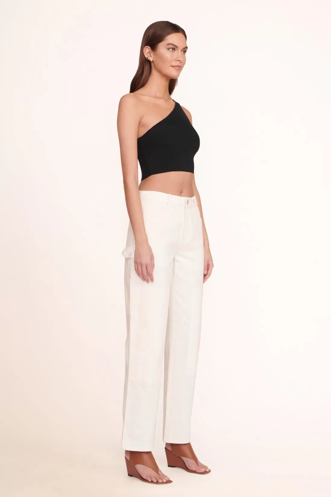 STAUD - PAINTER PANT WHITE