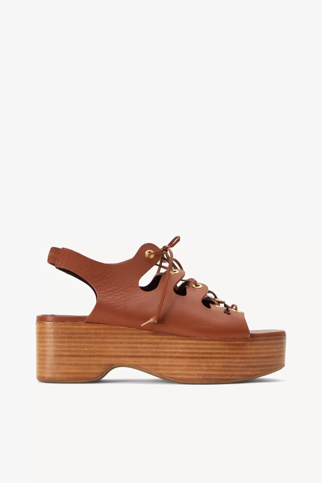 STAUD - QUINN PLATFORM TAN