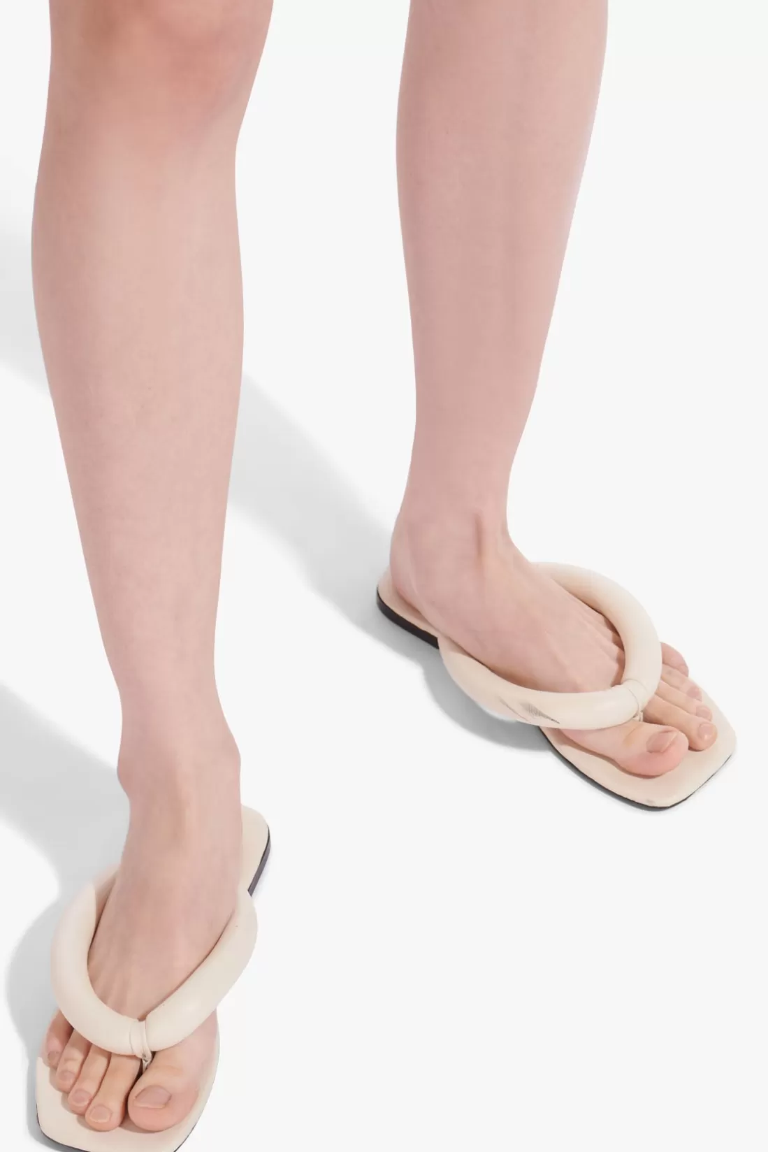 STAUD - RIO SANDAL CREAM