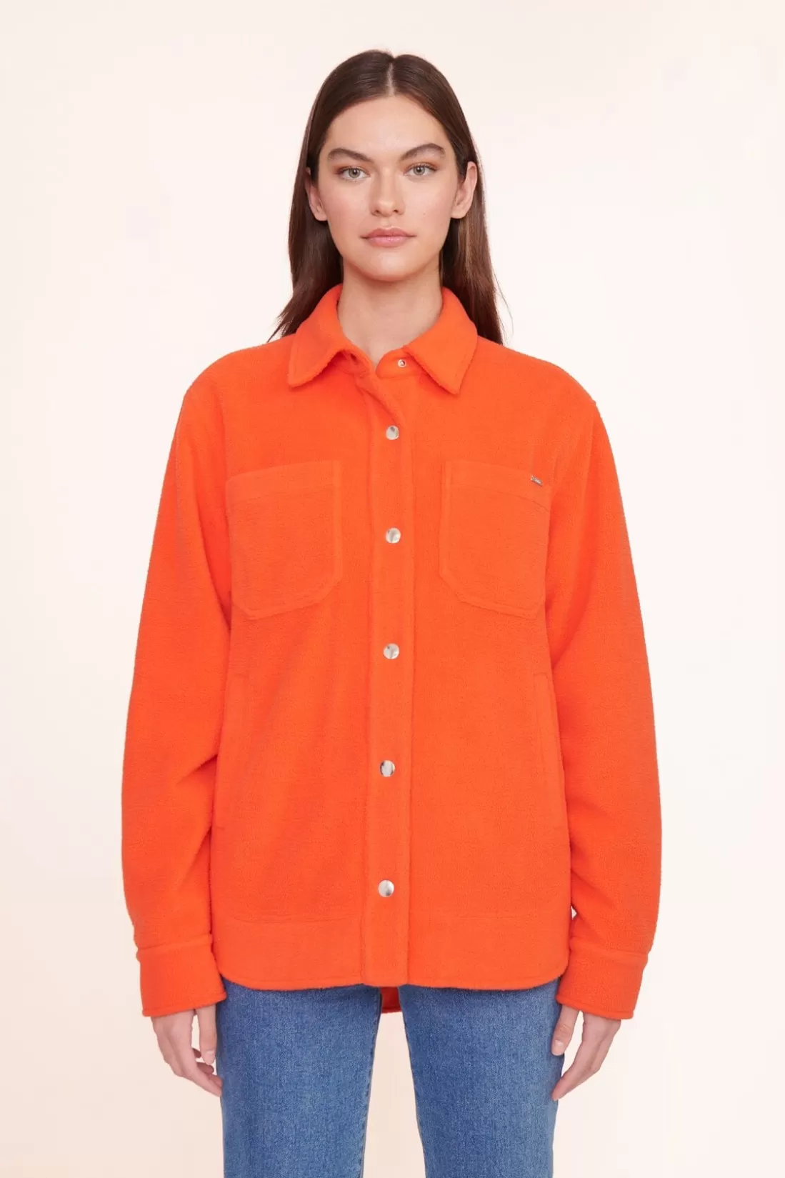 STAUD - VOYAGING JACKET PAPAYA