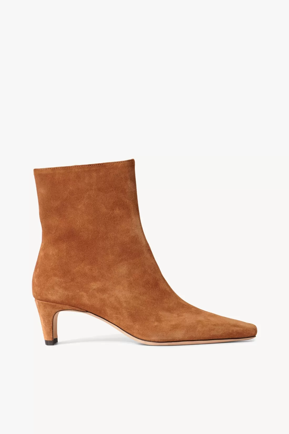 STAUD - WALLY ANKLE BOOT TAN SUEDE