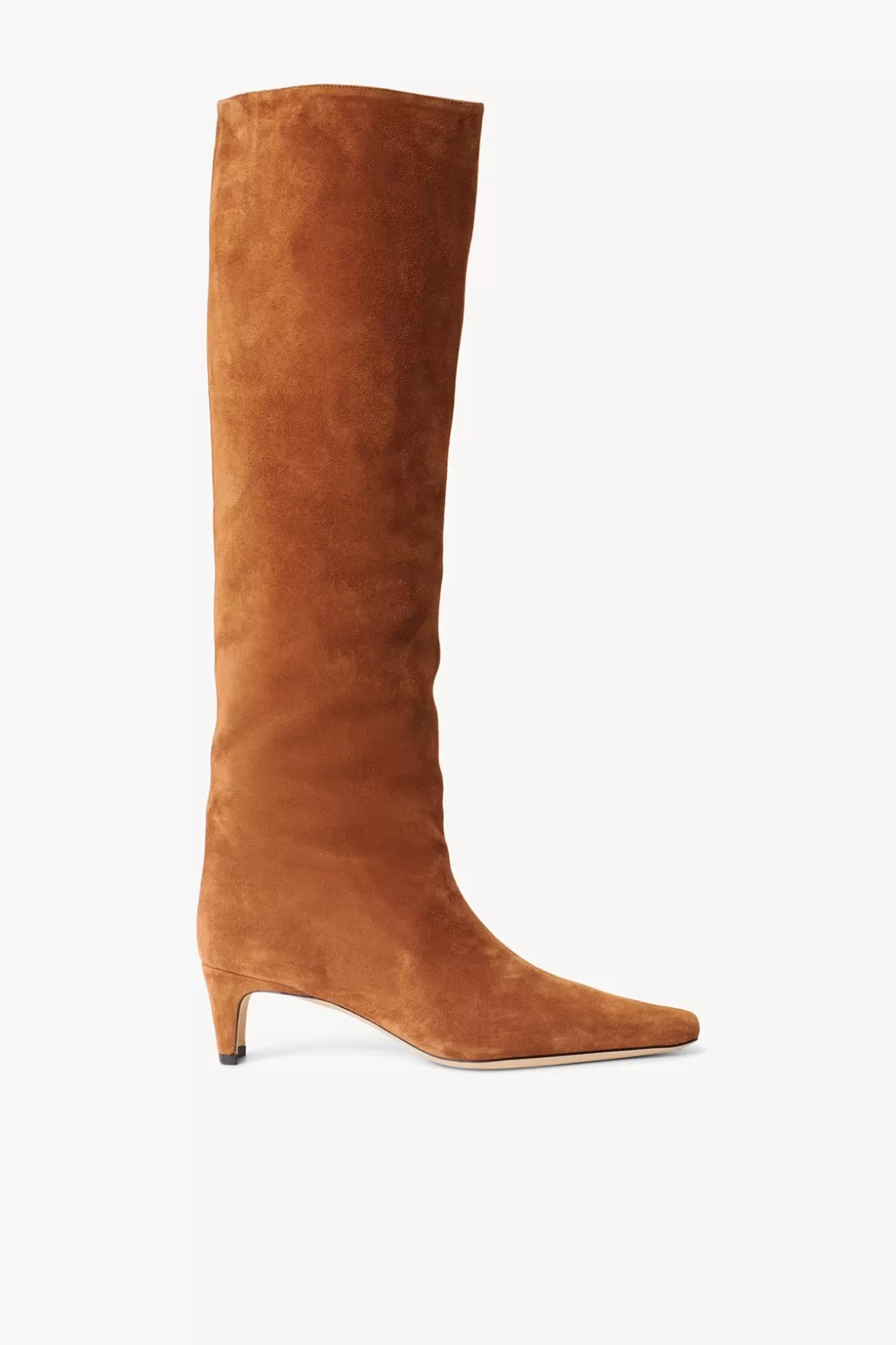 STAUD - WALLY BOOT TAN SUEDE